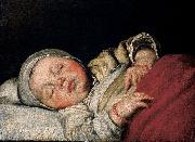 Schlafendes Kind Bernardo Strozzi